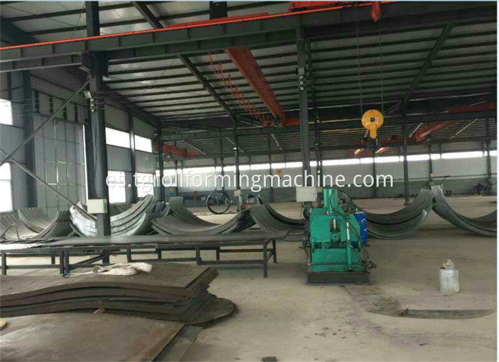 Metal Culvert Pipe Roll Forming Machine